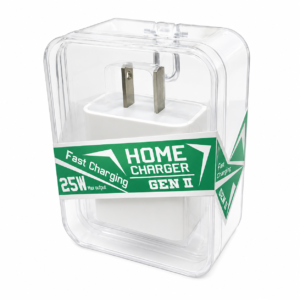 GEN2, Dual Home Charger, 25W Max Output, White