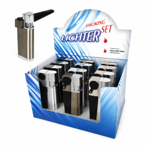 3 in 1 Pipe Lighters with Screens, 12 PC